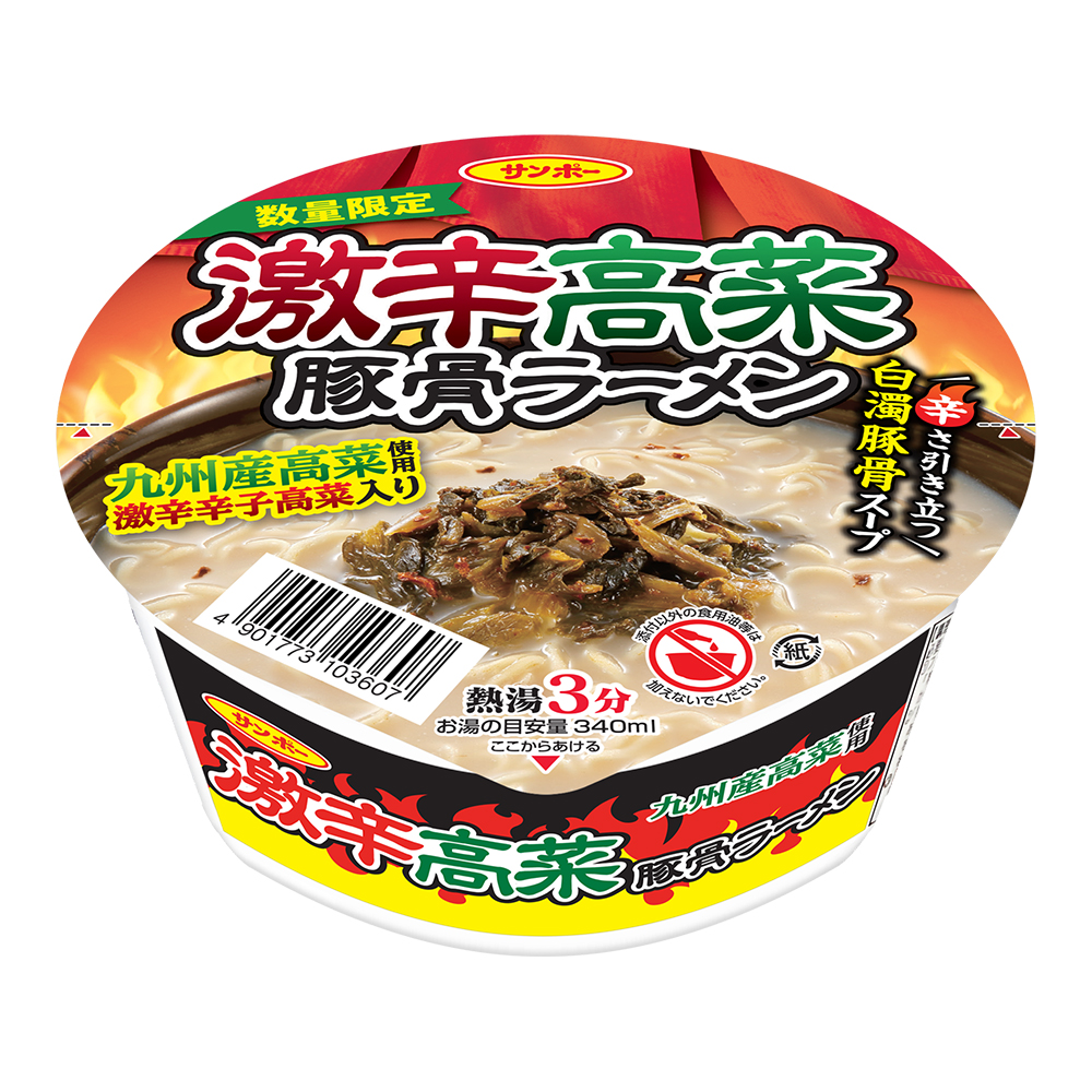 激辛高菜豚骨ラーメン